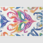 Decoupage Mardi Gras Mask Tissuepapier (Voorkant)