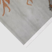 Decoupage Mardi Gras Queen met hoofdtooi Tissuepapier (Detail)