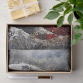 Decoupage Massive Ocean Wave Vlag Verenigde Staten Tissuepapier (Geschenk)