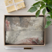 Decoupage Meisje Gekleed Kerst Kleding Tissuepapier (Geschenk)