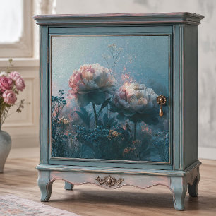 Decoupage met Misty Blush Pioen Rozen Boeket Tissuepapier