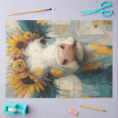 Decoupage Mixed Media Whimsical Patchwork Highland Tissuepapier (Craft)