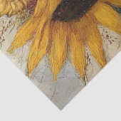 Decoupage Mixed Media Whimsical Patchwork Highland Tissuepapier (Detail)