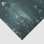 Decoupage Monochrome Skeleton Wedding Volle Maan Tissuepapier (Detail)