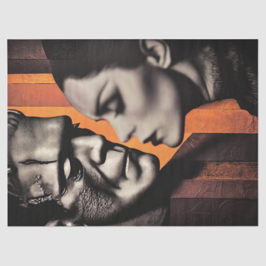 Decoupage Monster & Bruid Gothic Monsters Tissuepapier (Voorkant)