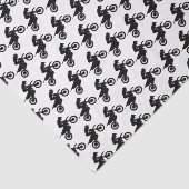 Decoupage Motorcross verjaardagsfeestje Tissuepapier (Detail)