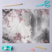 Decoupage Mount Fuji's met kersenbloesems en meer Tissuepapier (Craft)