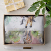 Decoupage oerwoud giraffe liefhebbers tissuepapier (Geschenk)