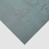 Decoupage olifant liggend op  bank tissuepapier (Detail)