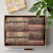 Decoupage Oude Boek Spines Milton Tissuepapier (Geschenk)