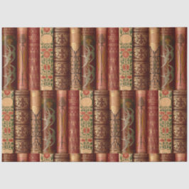 Decoupage Oude Boek Spines Milton Tissuepapier