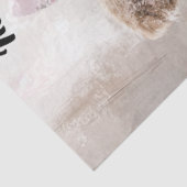 Decoupage Paas Hoogland Kalf Mollie Moo Custom Tissuepapier (Detail)