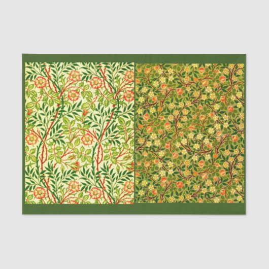 Decoupage Paper 10"x15" - William Morris 13 Tissuepapier (Voorkant)