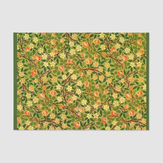 Decoupage Paper 10"x15" - William Morris 4 Tissuepapier (Voorkant)