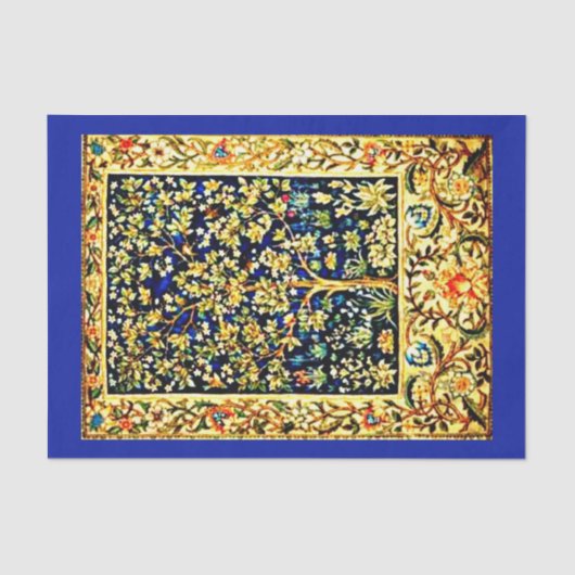 Decoupage Paper 10"x15" - William Morris 7 Tissuepapier (Voorkant)