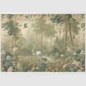 Decoupage papier Botanisch, Vogels, Bos (Voorkant)