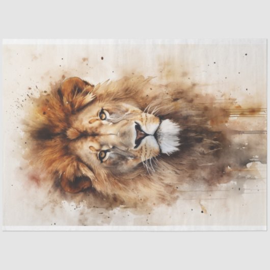 Decoupage papier - De Koning's Stare (Voorkant)