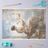 Decoupage papier, inpakken, - Balkon Reflecties 1 Tissuepapier (Craft)