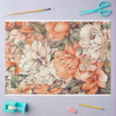 Decoupage papier, inpakken, - Etherisch boeket 2 Tissuepapier (Craft)