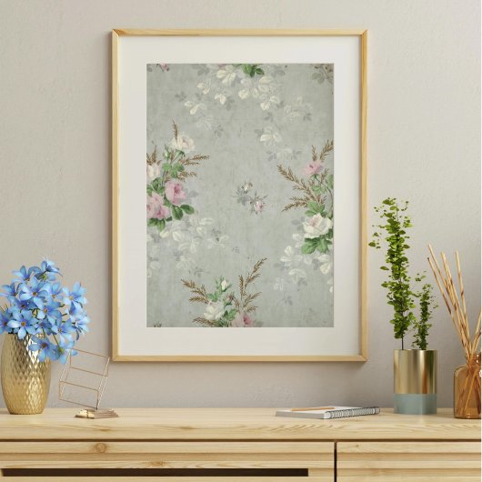 decoupage-papier voor winterse Rozen Tissuepapier