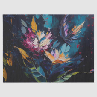 Decoupage papier, Wrapping Pa Bloemen Kaleidoscoop Tissuepapier