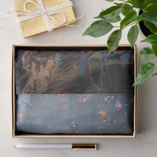 Decoupage papier - zwevende dromen (Geschenk)