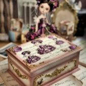 Decoupage Papillon Fleur en Papier de Soie