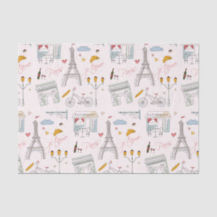 Decoupage Paris Tissuepapier