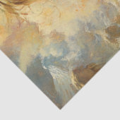 Decoupage Pasen David draagt het harnas van God Tissuepapier (Detail)