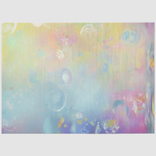 Decoupage Pastel Faux Finish Achtergrond Abstract Tissuepapier