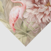  Decoupage Pastel Floral Lion Tissue Paper Tissuepapier (Detail)