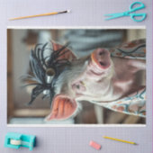 Decoupage Pig Penelope bij de Salon Tissuepapier (Craft)