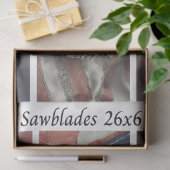 Decoupage Police Tribute Handsaws Tissuepapier (Geschenk)