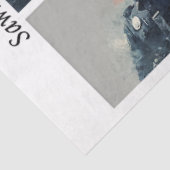 Decoupage Police Tribute Handsaws  Tissuepapier (Detail)