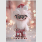 Decoupage Pompous Pete Prissy Roze Broeder Tissuepapier (Voorkant)