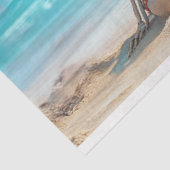 Decoupage Poster Skelton Beach Familiebruggen Tissuepapier (Detail)