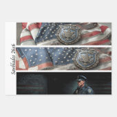 Decoupage Proud Firefighters American Flag  Inpakpapier Vel (Voorkant 3)