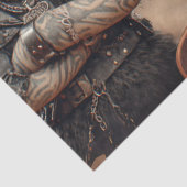 Decoupage Punk Rock Sheep Band Tissuepapier (Detail)