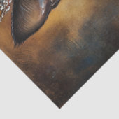 Decoupage Queen Siamese Cat Tissuepapier (Detail)