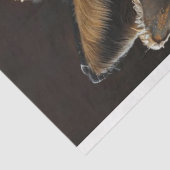 Decoupage Red Fox Steampunk Bandito Tissuepapier (Detail)