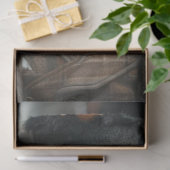 Decoupage Red Fox Steampunk Plaid Suit Tissuepapier (Geschenk)