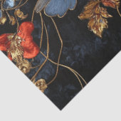 Decoupage Rich Floral Kleur Palet Meubels Tissuepapier (Detail)