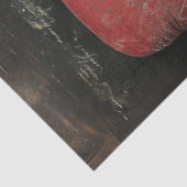 Decoupage Rode Bokshandschoenen Poster Tissuepapier (Detail)