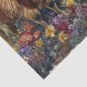 Decoupage  Rode Vrachtwagen Veldbloemen Tissuepapier (Detail)