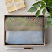 Decoupage  Roest Rode Truck Herfstscène Tissuepapier (Geschenk)