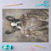 Decoupage Royal French Bulldog Tissuepapier (Craft)