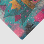 Decoupage Royal Nutcracker Family  Tissuepapier (Detail)