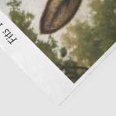 Decoupage Rustic Donkey Barn Farmhouse 16x20  Tissuepapier (Detail)