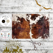 Decoupage Rustieke Koeienhuid Western  Tissuepapier