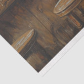 Decoupage Saloon Scene Bar Koeien Land Tissuepapier (Detail)